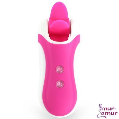 Стимулятор з імітацією оральних пестощів FeelzToys - Clitella Oral Clitoral Stimulator Pink