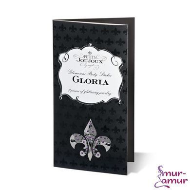 Пестіс з кристалів Petits Joujoux Gloria set of 2 - Red, прикраса на груди фото і опис