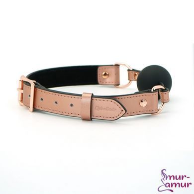 Кляп Liebe Seele Rose Gold Memory Ball Gag фото і опис