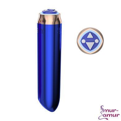 Віброкуля Swan Maximum + Comfy Cuff Blue, суперпотужна, різна інтенсивність, силіконова манжета