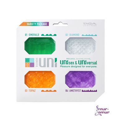 Набір мастурбаторів Tenga Egg UNI Variety Pack (4 шт) фото і опис