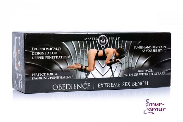 Скамья для экстремального секса с фиксаторами Extreme Sex Bench фото и описание