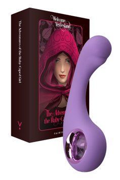 Вібратор для точки G FairyGasm BraveryAward violet фото і опис