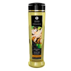 Органічна масажна олія Shunga ORGANICA – Almond Sweetness (240 мл) з вітаміном Е фото і опис