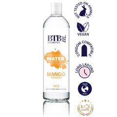 Смазка на водной основе BTB FLAVORED MANGO с ароматом манго (250 мл) фото и описание