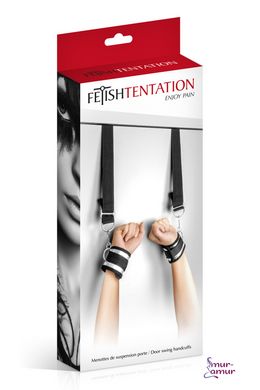 Фіксатор для рук на дверях Fetish Tentation Door swing handcuffs фото і опис
