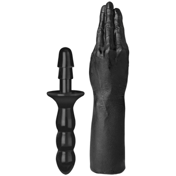 Рука для фістингу Doc Johnson Titanmen The Hand with Vac-U-Lock Compatible Handle, діаметр 6,9 см
