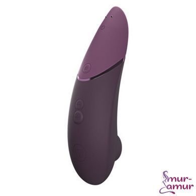 Вакуумный клиторальный стимулятор Womanizer Next Dark Purple, 3D Pleasure Air, 14 уровней интенсивности фото и описание