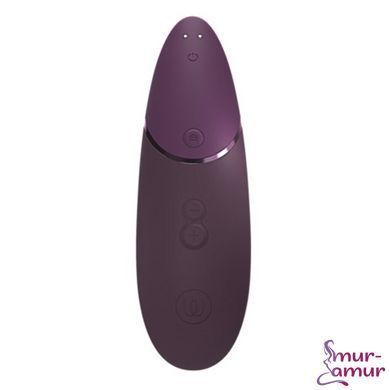 Вакуумный клиторальный стимулятор Womanizer Next Dark Purple, 3D Pleasure Air, 14 уровней интенсивности фото и описание