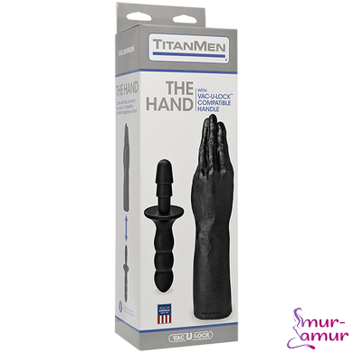 Рука для фістингу Doc Johnson Titanmen The Hand with Vac-U-Lock Compatible Handle, діаметр 6,9 см