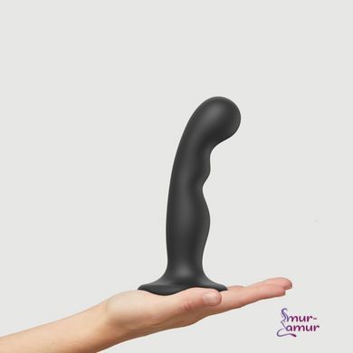 Насадка для страпона Strap-On-Me Dildo Plug P&G Black M фото і опис