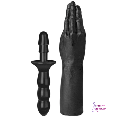 Рука для фістингу Doc Johnson Titanmen The Hand with Vac-U-Lock Compatible Handle, діаметр 6,9 см фото і опис