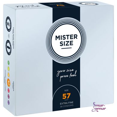Презервативы Mister Size 57 (36 pcs) фото и описание