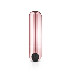 Вибропуля Rosy Gold - Nouveau Bullet Vibrator, перезаряжаемая фото и описание