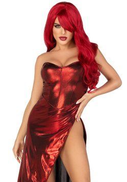 Эротическое платье Leg Avenue Shimmer bodysuit with skirt M фото и описание