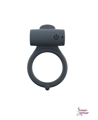 Эрекционное кольцо Dorcel Power Clit Plus с вибрацией, перезаряжаемое, с язычком со щеточкой фото и описание