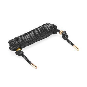 Веревка для шибари Liebe Seele Shibari 5M Rope Black, комбинированный состав фото и описание