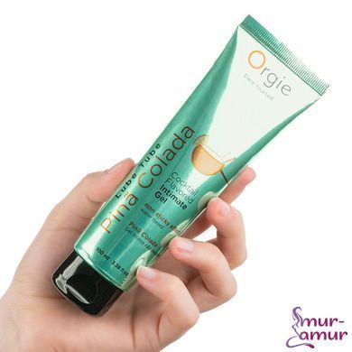 Лубрикант на водній основі Orgie Lube Tube Pina Colada, 100 мл, смак та аромат піна колади фото і опис