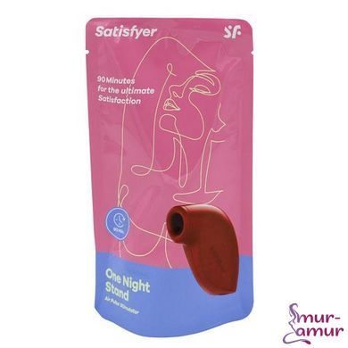 Вакуумный клиторальный стимулятор Satisfyer One Night Stand на 90 минут работы, 4 программы работы фото и описание