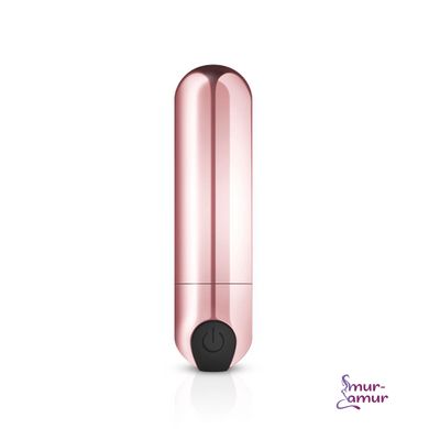 Віброкуля Rosy Gold — Nouveau Bullet Vibrator, перезаряджається фото і опис