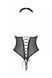 Боді TRISHA BODY black S/M - Passion фото