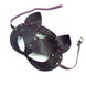 Преміум маска кішечки LOVECRAFT, натуральна шкіра, фіолетовий, подарункова упаковка фото