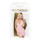 Сорочка с воротником халтером и стрингами Penthouse - Sweet&Spicy Rose M/L фото
