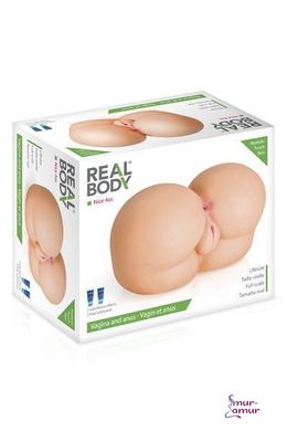 Мастурбатор попа Real Body - Nice Ass, два входа: вагина и попка фото и описание