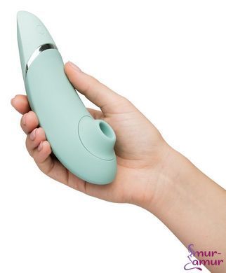 Вакуумний кліторальний стимулятор Womanizer Next Sage, 3D Pleasure Air, 14 рівнів інтенсивності фото і опис