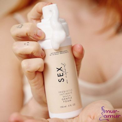 Піна для інтимної гігієни Bijoux Indiscrets Sex Au Naturel Prebiotic Intimate Wash Gentle Foam 150мл