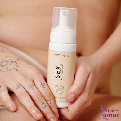 Піна для інтимної гігієни Bijoux Indiscrets Sex Au Naturel Prebiotic Intimate Wash Gentle Foam 150мл