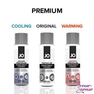 Лубрикант на силіконовій основі JO PREMIUM &mdash; ORIGINAL (60 мл) без консервантів фото і опис
