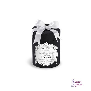 Массажная свечa Petits Joujoux - Paris - Vanilla and Sandalwood (190 г) роскошная упаковка фото и описание