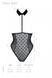 Боді TRISHA BODY black XXL/XXXL - Passion фото