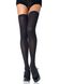Плотные непрозрачные чулки Leg Avenue Opaque Nylon Thigh Highs Black, one size фото