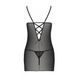 Сорочка з вирізами на грудях + стрінги LOVELIA CHEMISE black L/XL - Passion фото