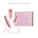 Набір 3в1 Zalo &ndash; UNICORN Set Pink, віброяйце, пульсатор, вакуумний стимулятор