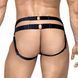 Мужские виниловые трусы Art of Sex - Atlante, цвет Черный, размер L-2XL