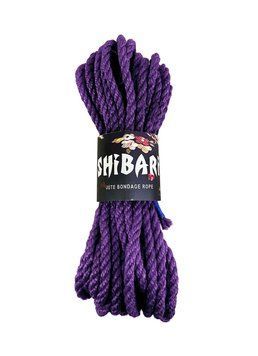 Джутовая веревка для Шибари Feral Feelings Shibari Rope, 8 м сиреневая фото и описание