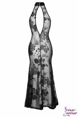 Длинное сетчатое платье Noir Handmade F239 Long tulle dress, L фото и описание