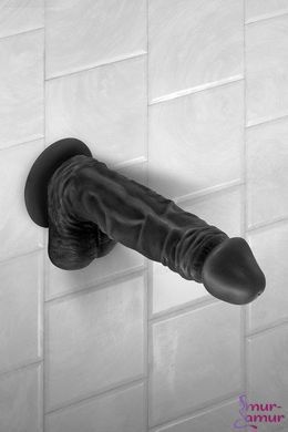 Фалоімітатор Real Body &mdash; Real Tony Black, TPE, діаметр 3,5 см