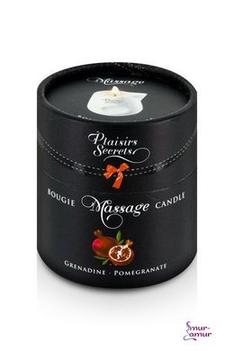 Массажная свеча Plaisirs Secrets Pomegranate (80 мл) фото и описание