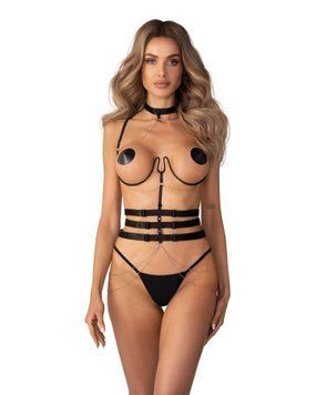 Портупея Obsessive Premisis Black harness S/M/L фото и описание