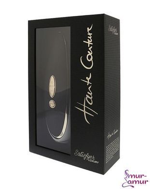 Люксовый вакуумный стимулятор Satisfyer Luxury Haute Couture Black фото и описание