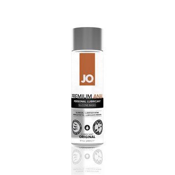 Анальная смазка JO ANAL PREMIUM &mdash; ORIGINAL (240 мл) на силиконовой основе водостойкая фото и описание