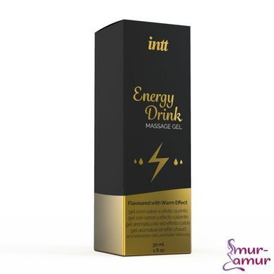 Массажный гель для интимных зон Intt Energy Drink (30 мл) разогревающий