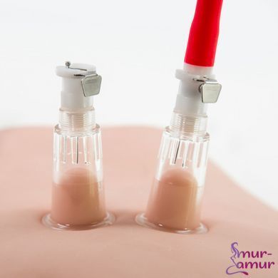 Вакуумная помпа для клитора Blush Temptasia &ndash; Beginner's Clitoral Pumping System, механическая, груша