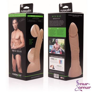 Фаллоимитатор Fleshlight Guys: Mick Blue Dildo, по слепку пениса