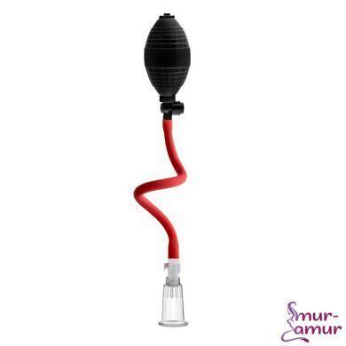 Вакуумная помпа для клитора Blush Temptasia &ndash; Beginner's Clitoral Pumping System, механическая, груша