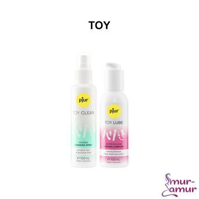 Антибактеріальний спрей для секс-іграшок pjur Toy Clean 100 мл, без спирту, делікатний